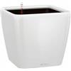 LECHUZA QUADRO Premium LS 43 bianco lucido, art. 16180, per interno/esterno