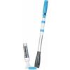 Gre ABS3 - Pole Vac Puliscifondo a batteria senza fili per piscine fuori terra e spa, alimentato a pile, con manico telescopico