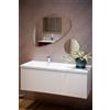 Mobile bagno sospeso ACQUA con lavabo integrato e specchio coordinato | Arredo bagno moderno