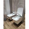 Set sanitari in ceramica ESSENZA | WC e bidet filo muro