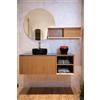 Mobile bagno sospeso PRESTIGE con top in pietra naturale e lavabo da appoggio | Arredo bagno moderno