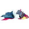 Rayher Hobby 8301500 - Ritagli di pelle, 500g, Colori misti