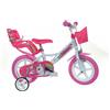 Dino Bikes - Bicicletta Fantasia Unicorn, 3-5 ANNI | Ruote 12" |