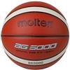 Molten BG3000 - Pallone da basket per interni ed esterni, in gomma, misura 7, arancione/avorio, adatto per bambini di età 14 anni e adulti