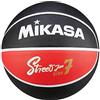 MIKASA Pallone da Basket MISURA 7 Nero Rosso BB702B