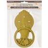 Sagoma Gardens of Time orologio a pendolo in MDF