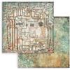Carta Scrap Gardens of Time tubi Stamperia