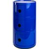 Kartell - Portaoggetti Componibili - Blu - ABS - Designer Anna Castelli Ferrieri