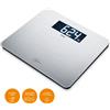 BEURER GS405 BILANCIA PERSONA ACCIAIO XXL PORTATA MAX 200KG DISPLAY