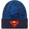 New Era Berretto blu Superman Youth Comic Knit
