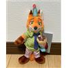 Disney store Giappone Tokyo Nick Wilde Peluche 10° Anniversario Zootopia Nuovo