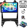 Rimoody 2G+64G Android Autoradio 2 Din per Peugeot 3008 2009-2016 con Wireless Carplay Android Auto GPS Navi WiFi 9 Pollici Autoradio con Mirror Link Bluetooth FM/RDS/DAB/DVR/OBD Telecamera Posteriore
