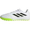 Adidas Unisex - Adulto Copa Pure.3 Turf Boots, Cloud White/Core Black/Lucid Lemon, 46 EU