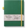 IF - Bookaroo 19x25cm notebook, 192 pages, lined, Forest green