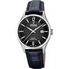 Festina Swiss Made Orologio Uomo Analogico in Pelle Nero