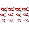 BGS Diy 59858 | Serie di morsetti a molla | Nylon | 85-160 mm | 12 pz.
