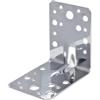 Alberts 342661 - Connettore angolare per carichi pesanti, in acciaio inox, 90 x 90 x 65 mm