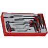 TENG TOOLS Teng TTHEX - Set di chiavi esagonali metriche con impugnatura a T, 7 pezzi