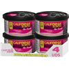 California Scents California Car Scents CCS-446TR Deodorante Mirtillo, Viola, Confezione da 4 Pezzi