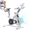 JASPORT Speedbike S3, cyclette silenziosa da casa, freno magnetico, app con corsi, compatibile Kinomap & Zwift