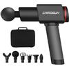 ChiroGun One, motore a coppia elevata da 220W,6modalità di velocità, chilometraggio di 5 ore, alloggiamento in acciaio inossidabile, 7 intercambiabili
