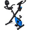 THUNDER® TINY cyclette magnetica pieghevole con schienale 8 livelli di resistenza 110 kg