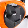 Northix Cyclette, Nero-Arancione, Resistenza Regolabile