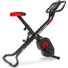 Boudech HYPER 6000 - Cyclette pieghevole X-Bike con volando da 6kg e resistenza magnetica regolabile su 8 livelli. Cyclette da camera con display LCD, cardiofrequenzimentro incorporato e supporto per cellulare. Idonea sia per allenamento intensivo che …