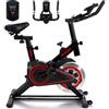 ZMH Cyclette con resistenza magnetica Cyclette con display LCD Supporto per tablet Cyclette da interno Cyclette da fitness