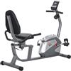 StarTech Cyclette - Ergometro reclinato - Display LCD - Resistenza magnetica a 8 livelli - Fino a 110 kg - Allenamento gambe e cardio - Multicolore
