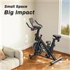 StarTech Cyclette da - S26B1 - Freno a frizione - App Bluetooth - Sella regolabile - Portaborraccia - Portata massima 136 kg - Telaio in acciaio legato - Nero