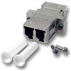 Oem Adattattatore a bussola Duplex LC Monomodale in metallo