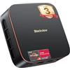 Blackview 2026 MP20 Mini PC Win 11 Pro, AMD Ryzen 3300U, 16GB RAM 512GB M.2 SSD, Mini Desktop Computer, Doppio Display 4K@60Hz (DP1.4+HDMI2.0), USB 3.2, per Ufficio e Casa, Garanzia 3 Anni