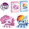 KAYOU My Little Pony Building Blocks Lega Equestria Girls Figure Twilight Sparkle Building Blocks Personaggio dei cartoni animati Giocattoli per bambini