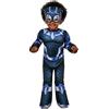 Rubie's Rubies Costume Black Panther SAF Preschool per ragazzi, Tuta deluxe e maschera, Oficiale Marvel Spidey & Friends per Halloween, Carnevale, Natale e compleanno