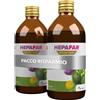 Sensilab Hepafar Bevanda depurativa naturale per il Fegato 2x 500 ml per 40 giorni con