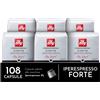 Illy, Caffè in Capsule Iperespresso FORTE, 100% Arabica Con Intenso Aroma Di Pan