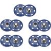 QUARKZMAN 5 Set Bottoni Automatici a Pressione 21mm Bottoni a Pressione da Cucire Metallo Accessori per Chiusura Borse Vestiti Jeans Cucito Artigianale, Blu Navy