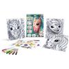 CRAYOLA POPS - Set Attività 3D, per Colorare e Creare disegni in 3D, Attività Creativa e Regalo per Bambini, soggetto Creature Mistiche, da 6 anni, 04-2803