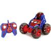 Jada Toys- Radiocomando Spider-Man Standing Drift cm.18, Standing Drift & Action 360°, licenza ufficiale Marvel, per bambini dai 5 anni, luci e suoni,203225001