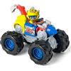 T-Racers Turbo Truck Turbo Digger - Super veicolo con 1 pilota e 1 veicolo esclusivo. Compatibile con altre auto