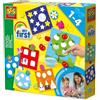 SES Creative SES 14428 My First - Adesivi adesivi a forma di stelle, diversi colori, 1 pezzo (1 pezzo)