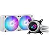 Asus raffreddamento a liquido ROG Strix LC III 240 ARGB White Edition 12 cm