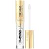 Eveline Cosmetics Diamond Glow Lip Luminizer con Acido Ialuronico - No 01 Top Coat Trasparente, Gloss Idratante per Labbra
