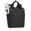 Reisenthel allrounder R Borsa e Zaino da Viaggio 2 in 1, Multifunzione e Multitasche, Spallacci Regolabili, Passante per Trolley, Tessuto Idrorepellente, 12 L, Nero