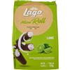Lago 1968, Mini Roll 125g, Cannoli di Wafer Ripieni di Crema al Lime 66%