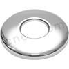 Awenta PLUMBING4HOME Cromato collare in acciaio copertina rosa per bacino del lavandino sifone rifiuti diametro 32 millimetri, colore argento