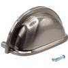 M4TEC Maniglie per ante di armadietti da cucina, cassetti, per camera da letto, in acciaio inox spazzolato, serie VD7, 76 mm, 10 pezzi