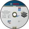 Bosch 1x Mola da taglio PRO Stainless Steel and Metal di lunga durata grandi, foro 22,23 mm (per Acciaio, Acciaio inossidabile, Ø 230 mm, Professional Accessorio Smerigliatrice angolare grande)