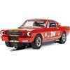 Scalextric SHELBY GT350H RED AND GOLD SLOT 1:32